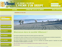 Tablet Screenshot of andrevillemont.com